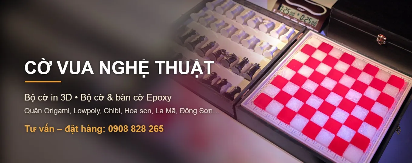 Cờ vua nghệ thuật – Sao Phương Bắc 3D