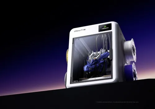 Creality K3: máy in 3D đổi đầu phun trong 5 giây, in 4 màu ít hao nhựa
