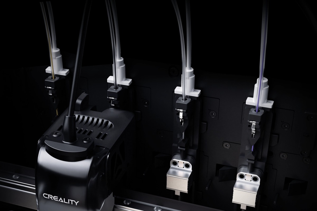 Hệ thống KliTek bốn cụm đầu phun của máy in 3D Creality K3