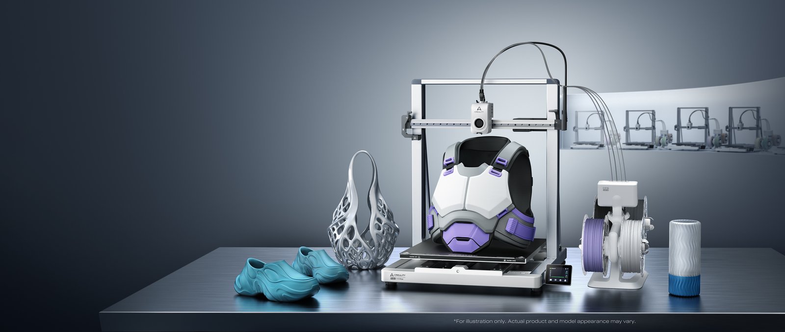 Ender-3 V3 Mega Combo in nhiều màu với bộ CFS Nano